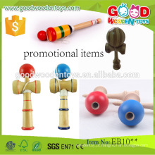 EN71 / ASTM produto clássico brinquedos educativos de madeira kendama OEM / ODM itens promocionais para crianças